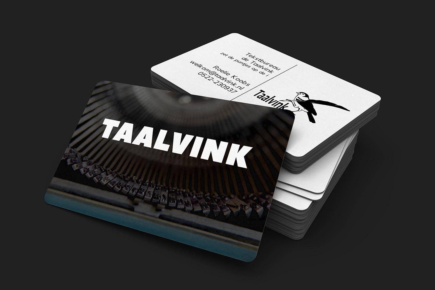 Taalvink visitekaartje